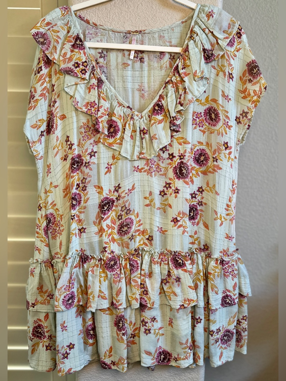 Free People Floral Tunic - Size S